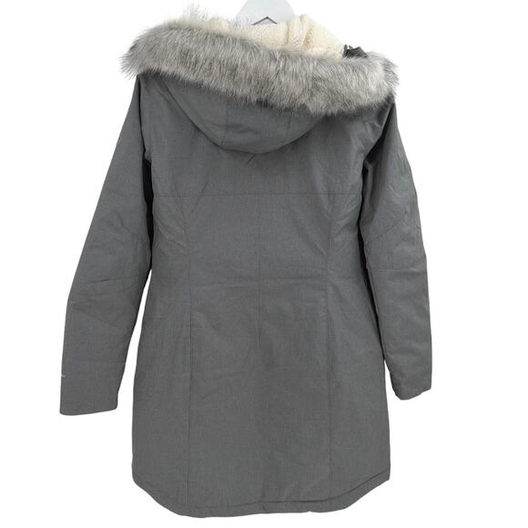 Columbia Women's Gray Suttle Mountain Long Insulated Jacket Size S - Picture 4 of 11